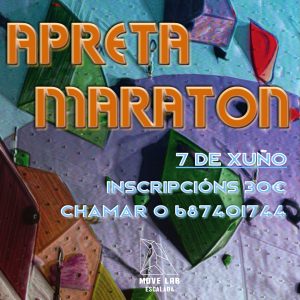 cartel del apreta maraton 2026